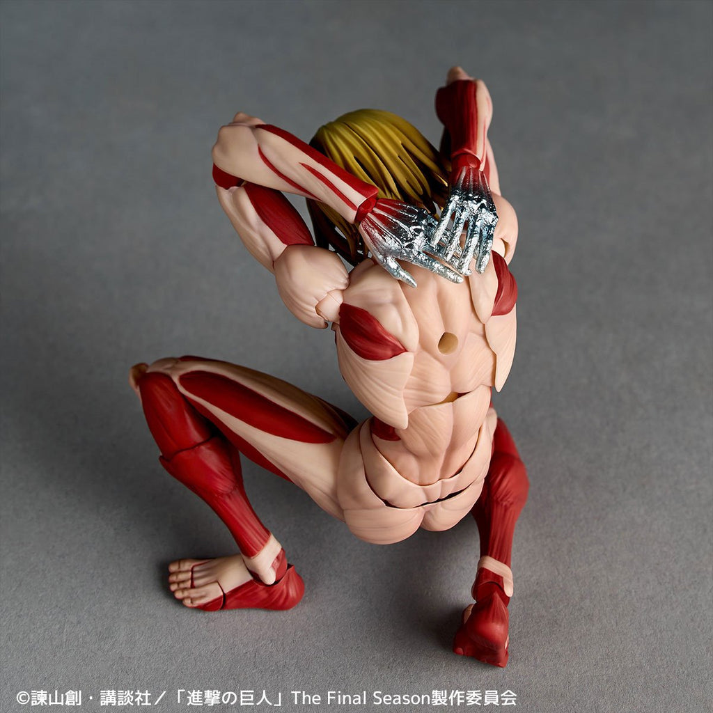Attack on Titan Female Titan AF Revoltech Amazing Yamaguchi Action Figure