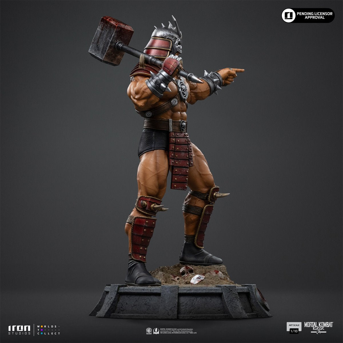 Mortal Kombat Shao Kahn Emperor of Outworld 1:10 Art Scale Limited Edition Statue