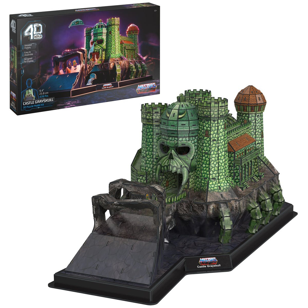 Masters of the Universe 4D Build Castle Grayskull 3D Puzzle Model Kit