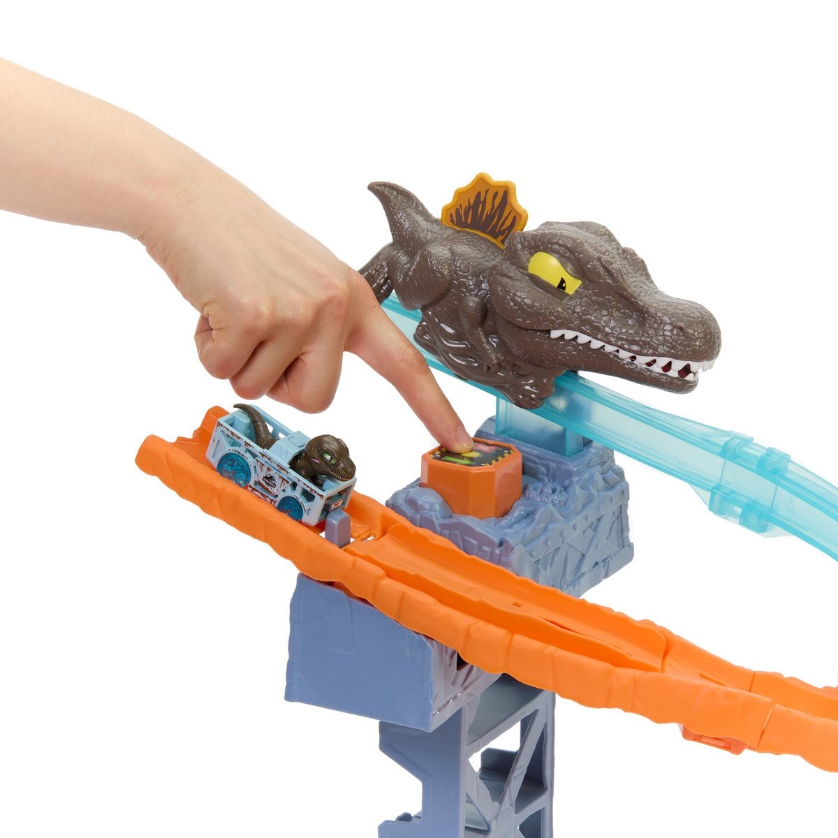 Hot Wheels RacerVerse Jurassic World Track Set