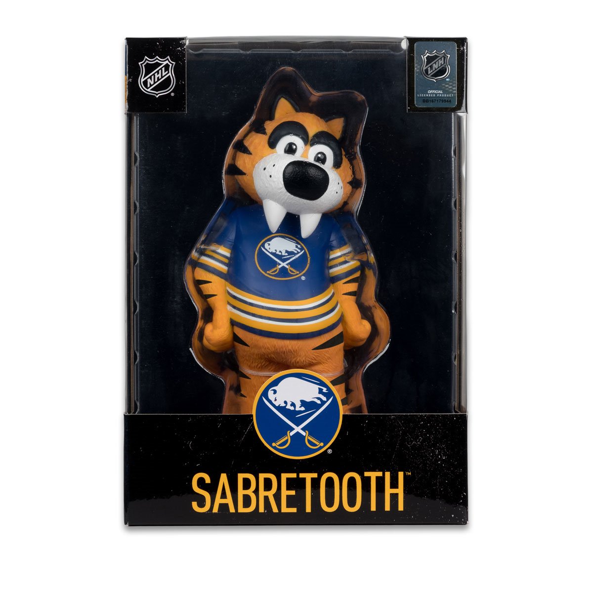 NHL Buffalo Sabres Sabretooth Mascot Posed Figure