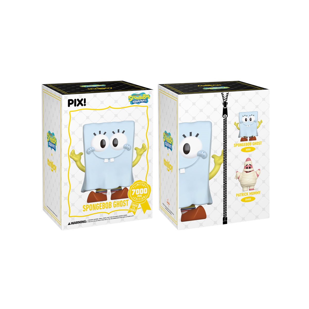 SpongeBob SquarePants Ghost Pix! Vinyl Figure