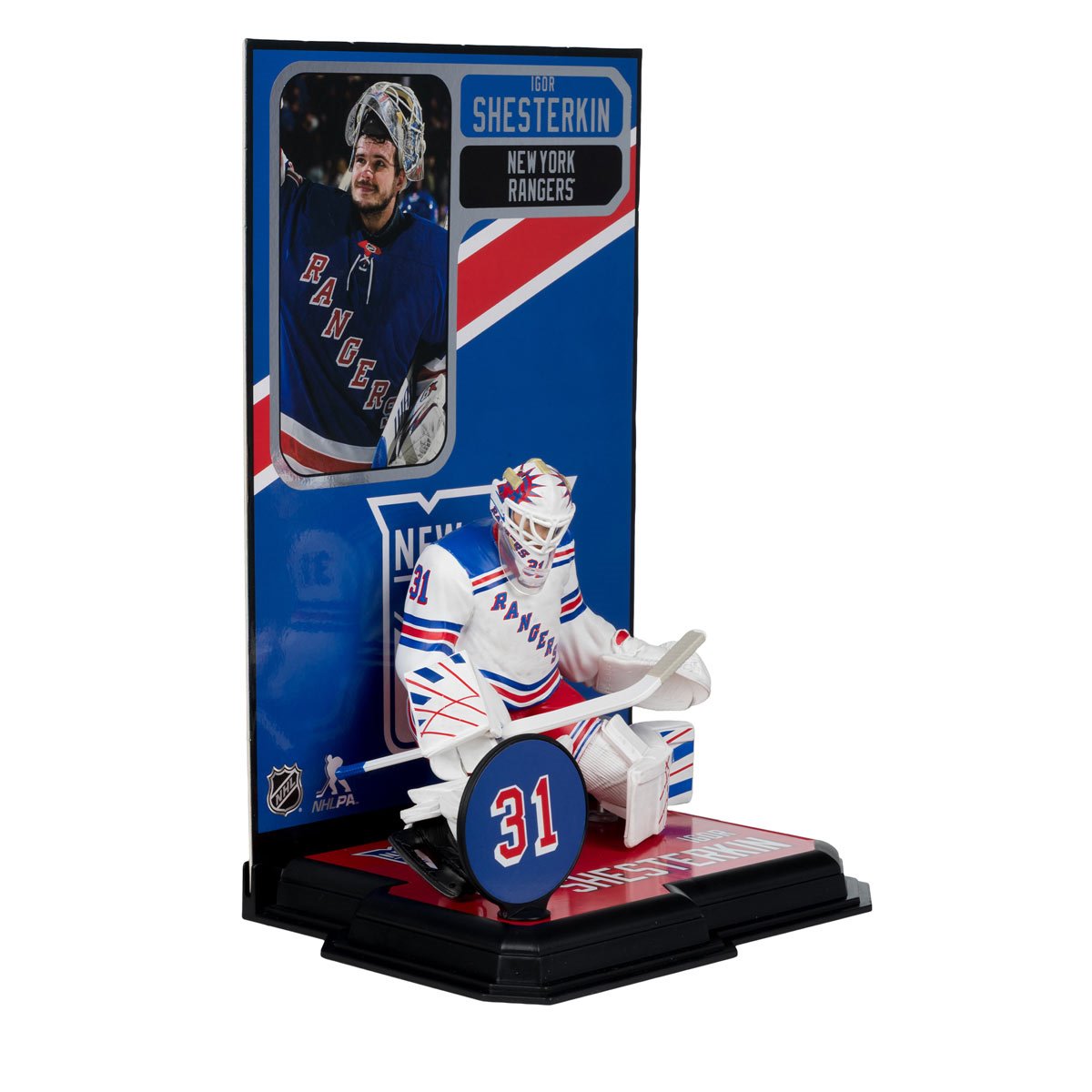 NHL SportsPicks New York Rangers Igor Shesterkin 7-Inch Posed Figure