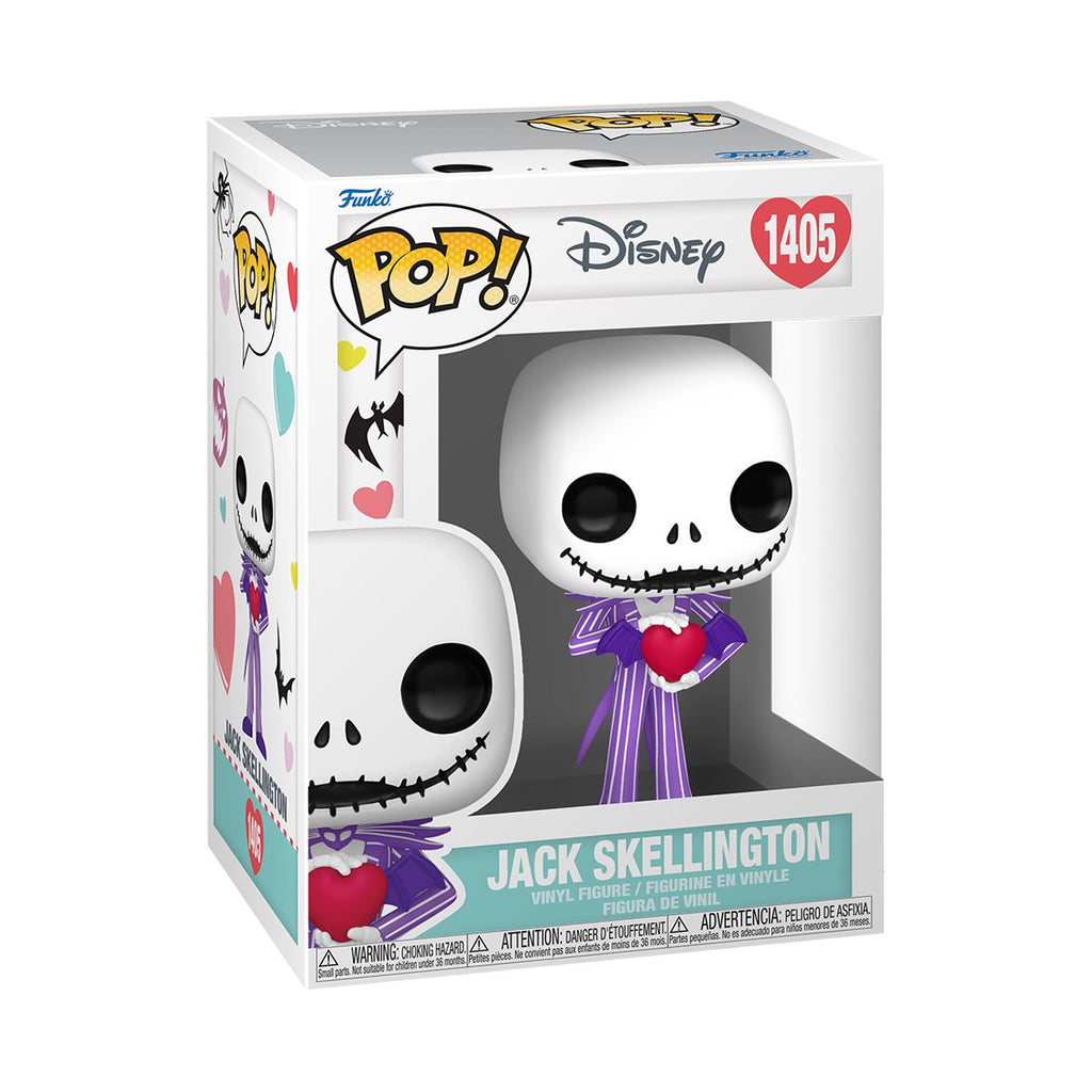 The Nightmare Before Christmas Valentines Jack Skellington Funko Pop! Vinyl Figure #1405