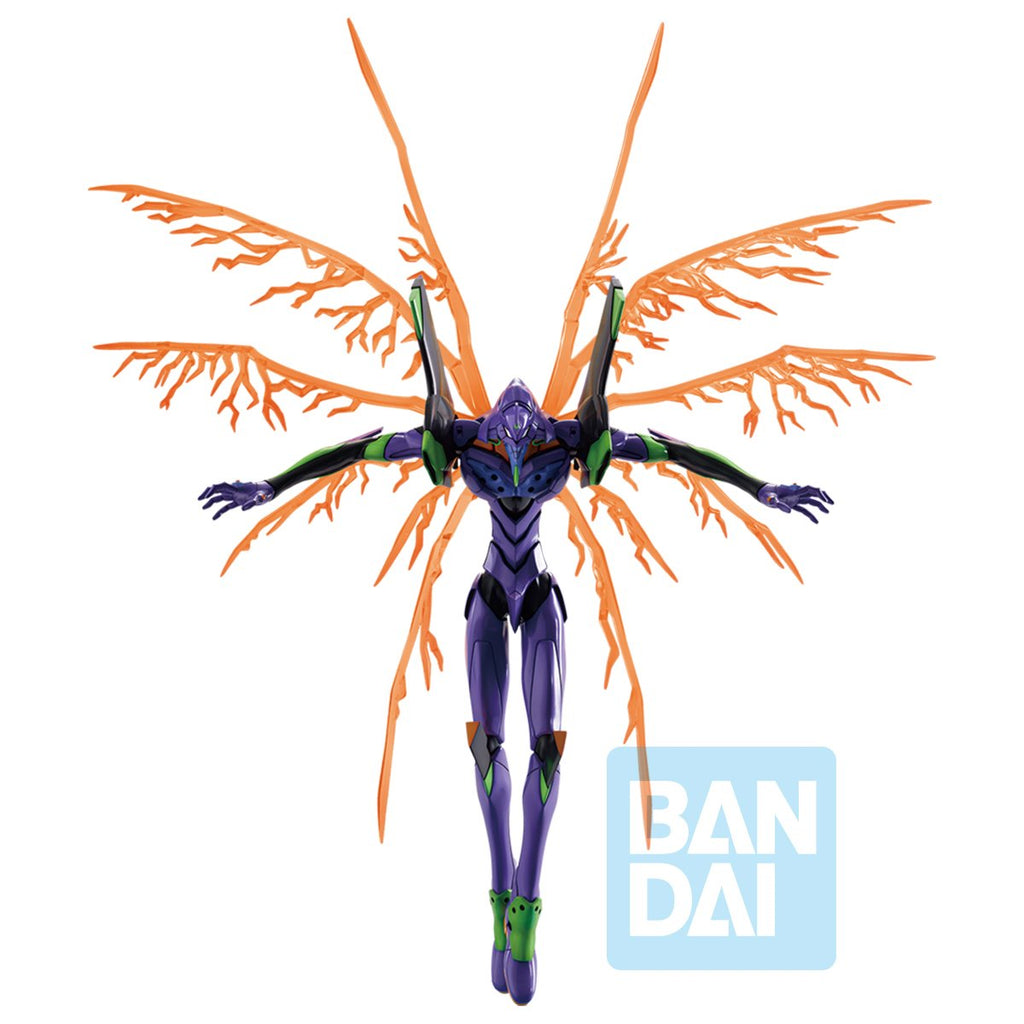 Neon Genesis Evangelion Test Type-01 30th Anniversary Mega Impact Glow-in-the-Dark Ichibansho Statue