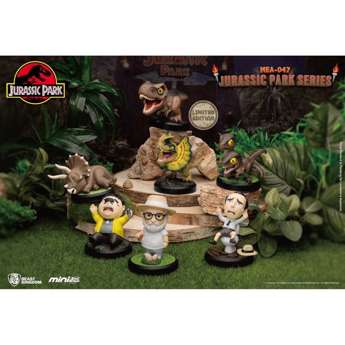 Jurassic Park Series MEA-047 Mini-Figure Case of 6