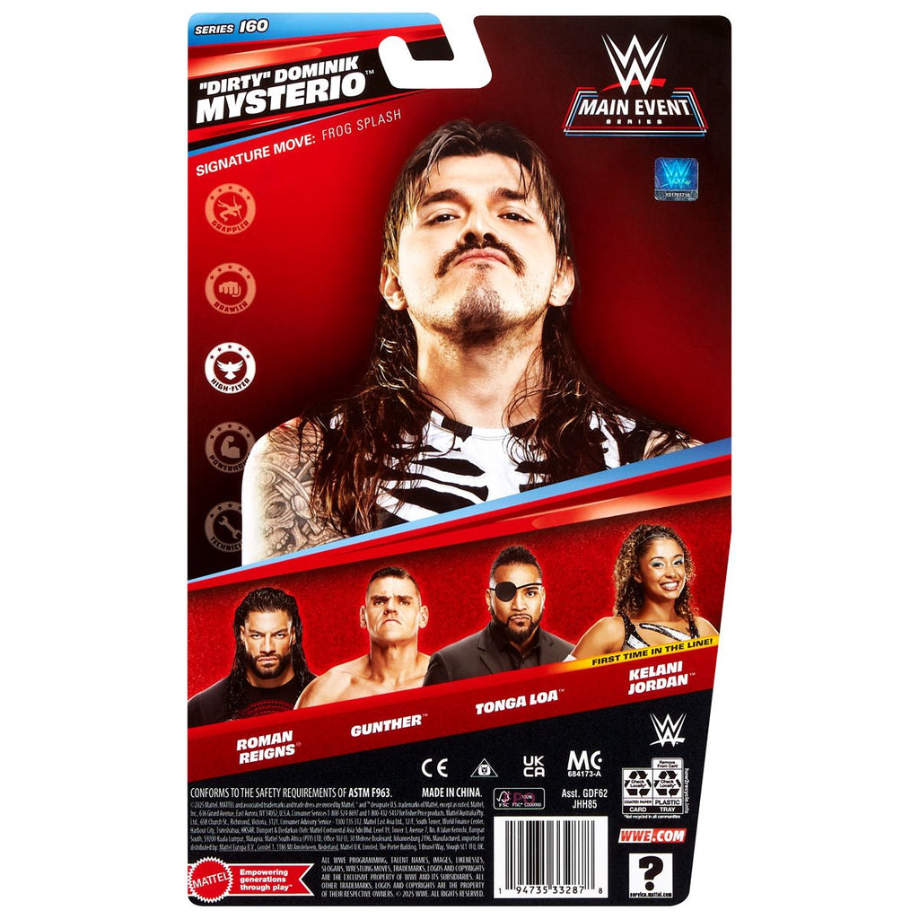 WWE Main Event Series 160 Dominik Mysterio Action Figure