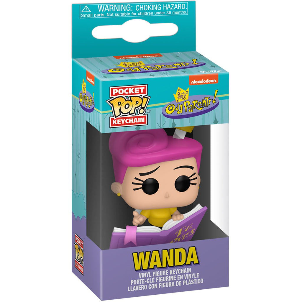 The Fairly OddParents Wanda with Da Rules Funko Pocket Pop! Key Chain