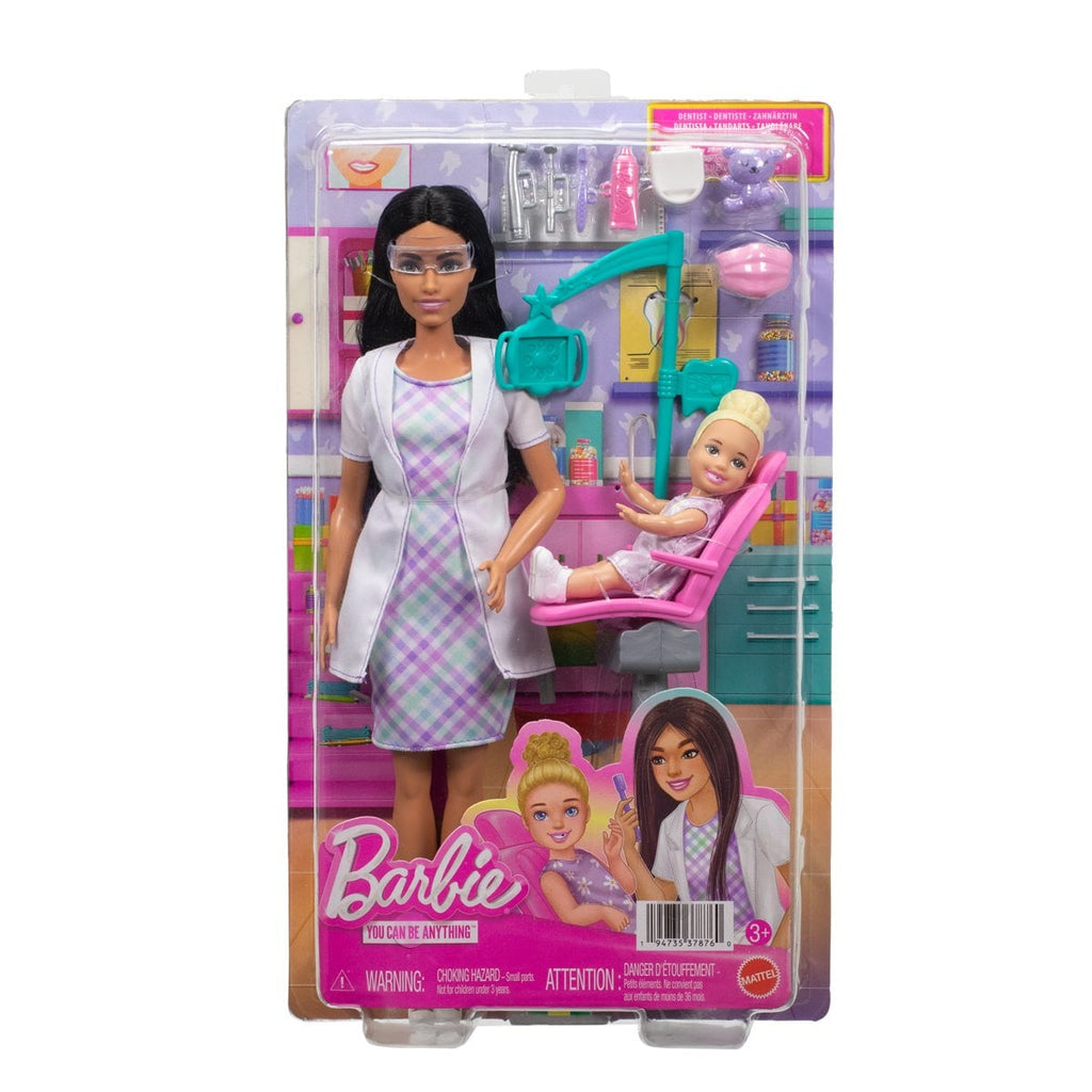 Barbie Careers Dentist Doll with Black Hair