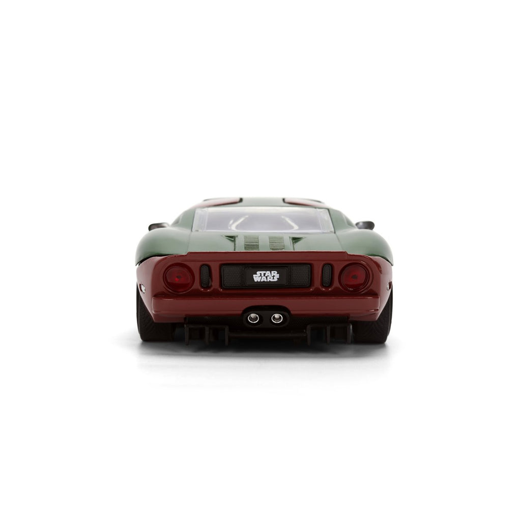 Hollywood Rides Star Wars 2005 Ford GT 1:24 Scale Die-Cast Metal Vehicle with Boba Fett Figure