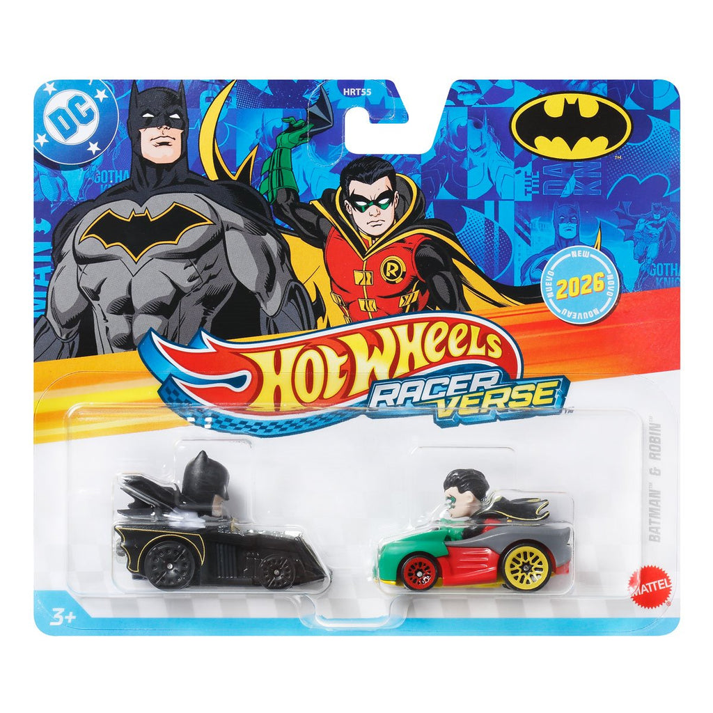 Hot Wheels RacerVerse 2026 Mix 1 Vehicle 2-Pack Case of 4