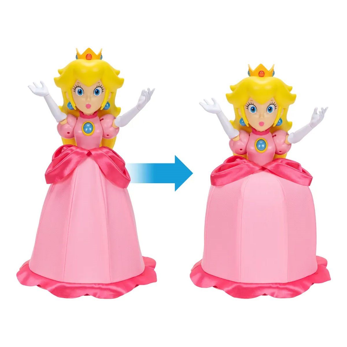 Super Mario Yours Truly Princess Peach 12-Inch Action Figure
