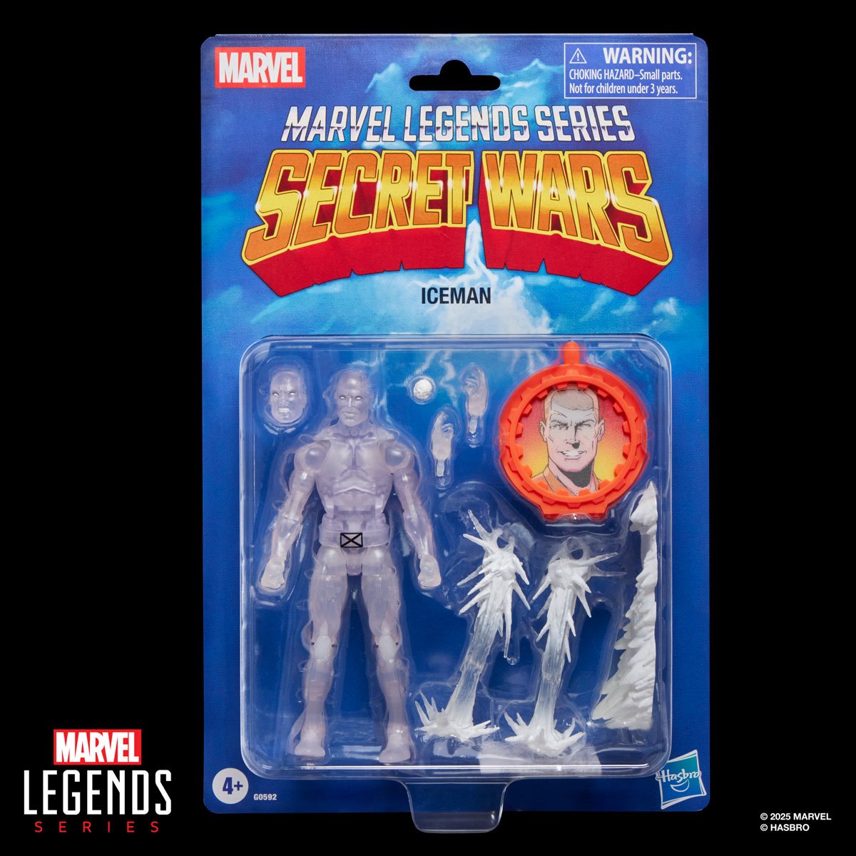 Secret Wars Marvel Legends Iceman 6-Inch Action Figure