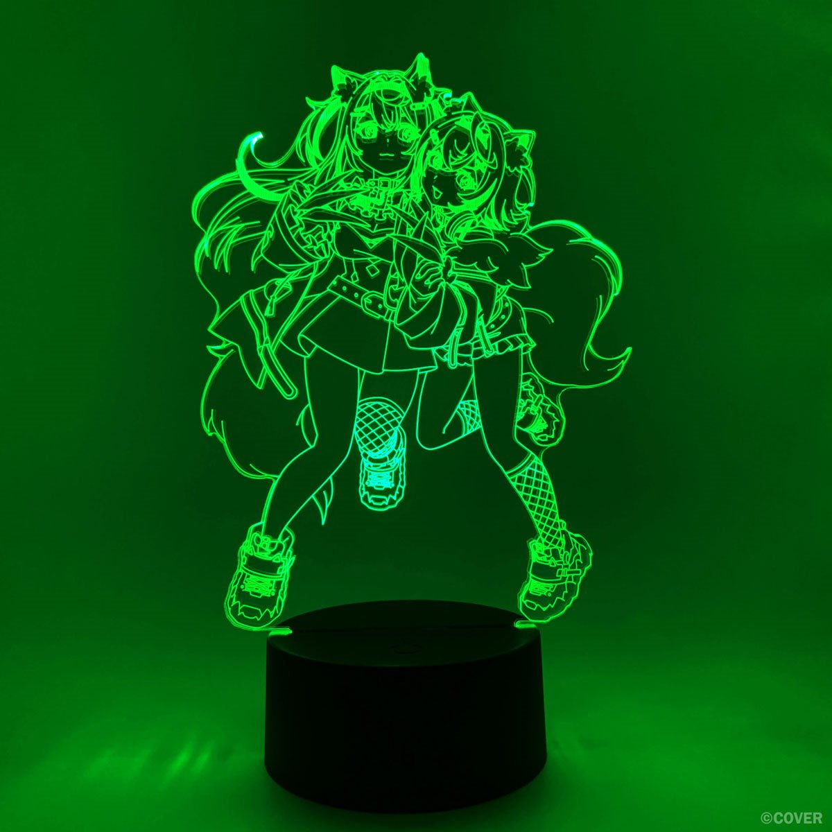 Hololive Advent Fuwawa and Mococo Abyssgard Otaku Lamp