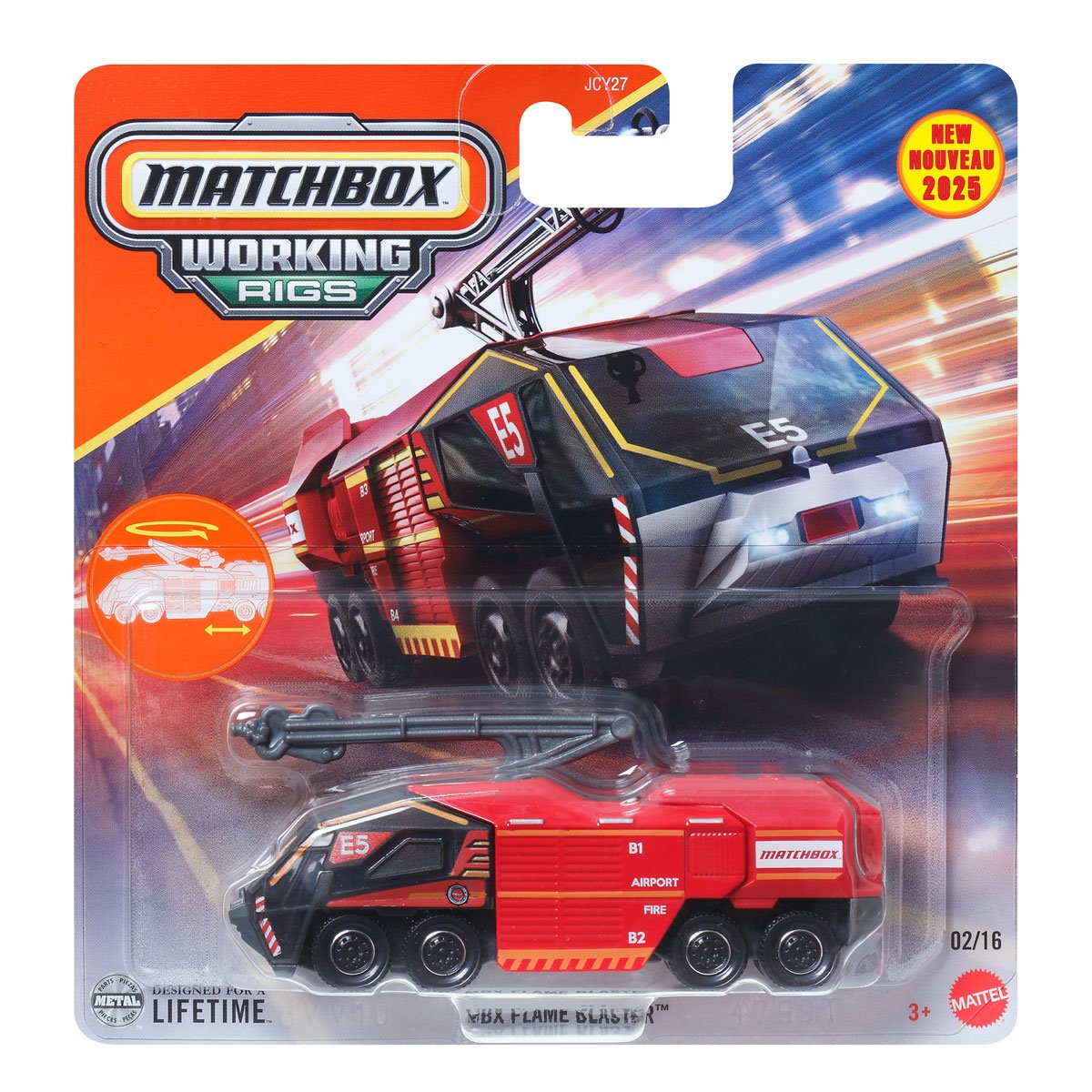 Matchbox Real Working Rigs 2025 Wave 1 Case of 6