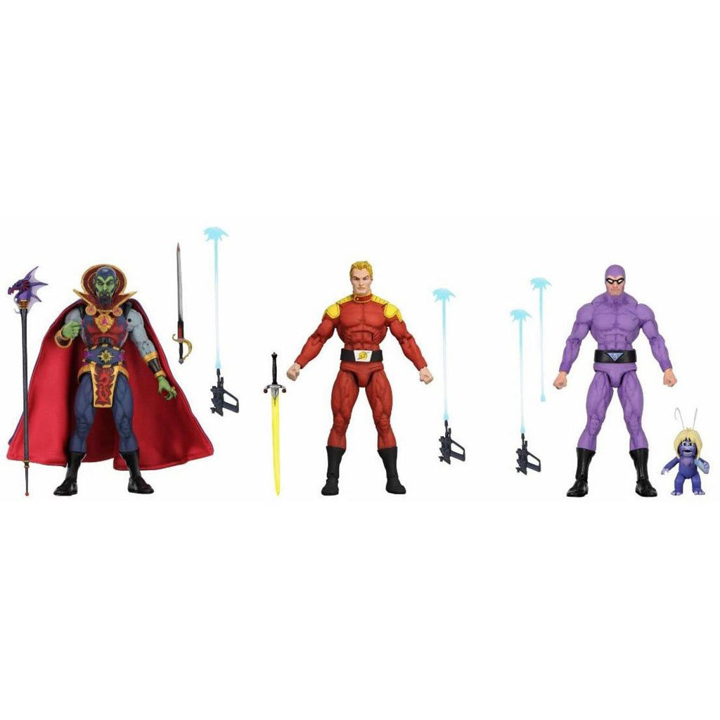 King Features Defenders of the Earth Series 1 7-Inch Scale Action Figure Set of 3
