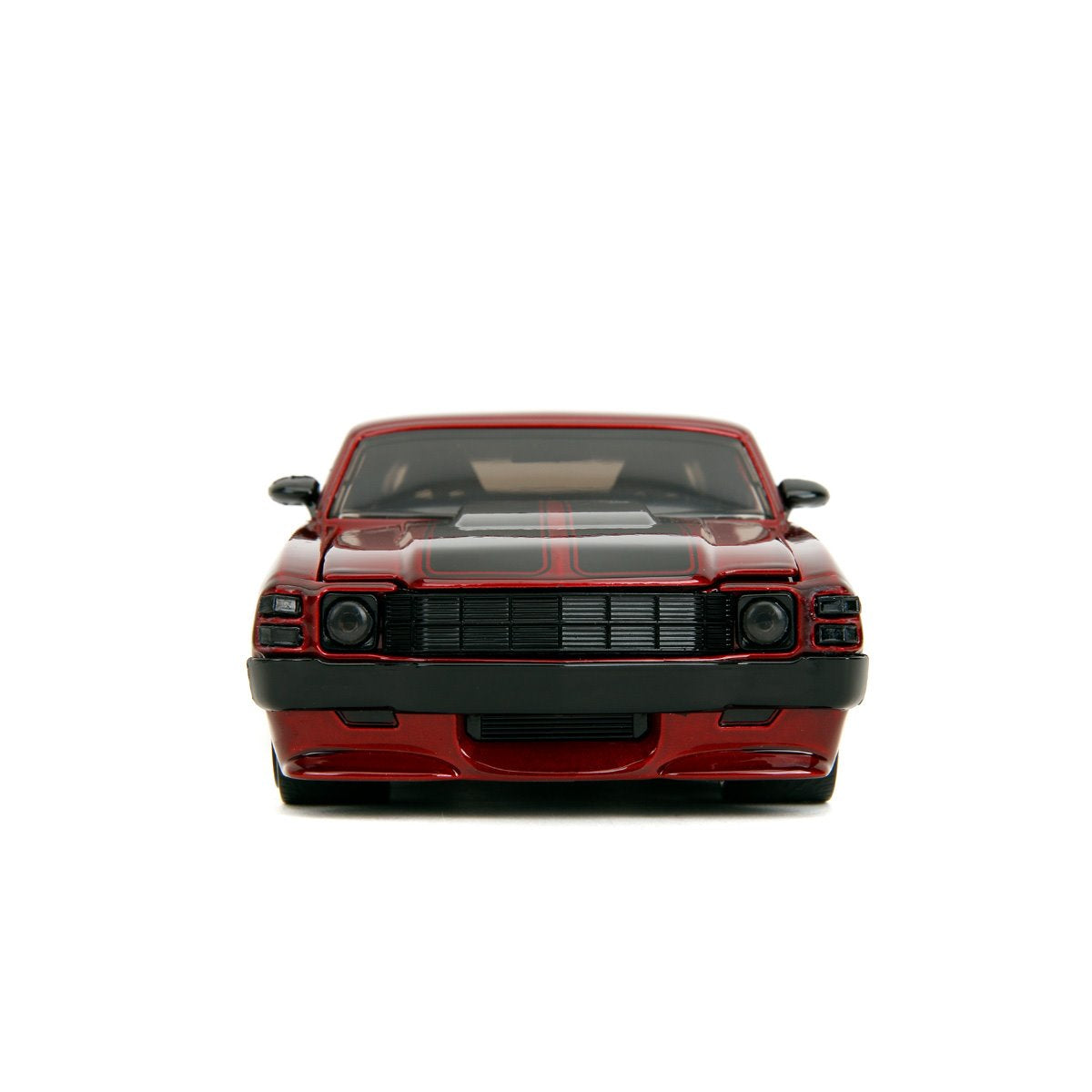 Pink Slips 1971 Chevy SS Candy Red 1:24 Scale Die-Cast Metal Vehicle
