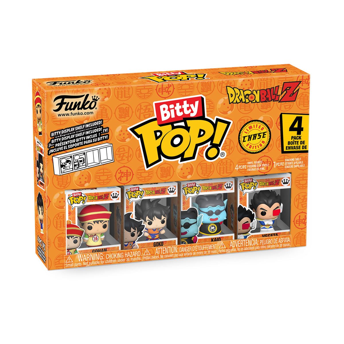Dragon Ball Z Gohan Bitty Pop! Mini-Figure 4-Pack - Specialty Series