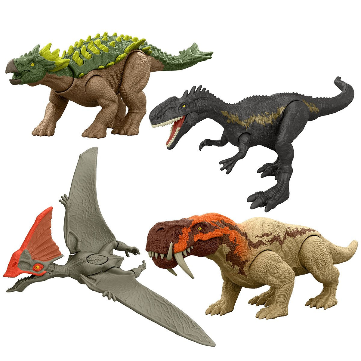 Jurassic World Strike Attack Action Figure Case of 6