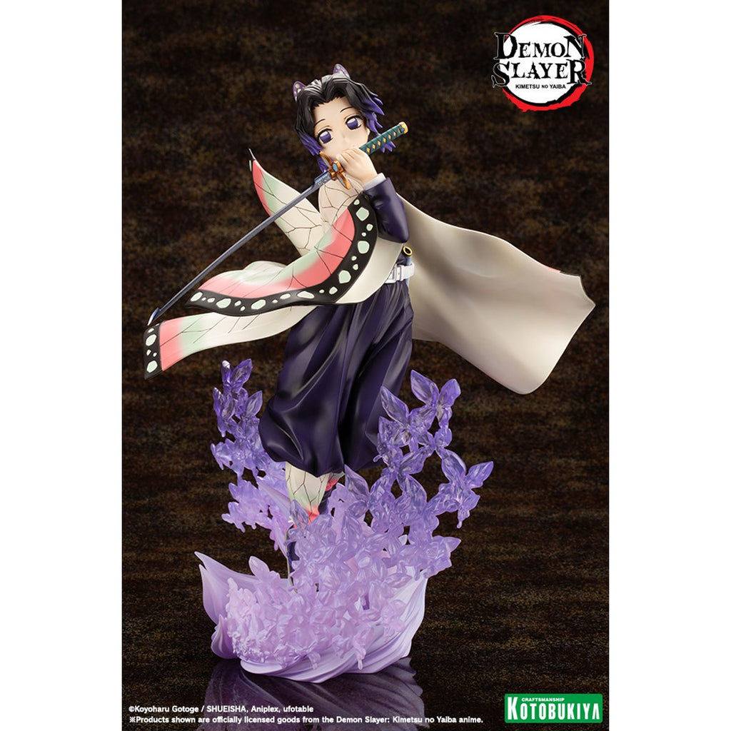 Demon Slayer: Kimetsu no Yaiba Shinobu Kocho ArtFX J 1:8 Scale Statue - ReRun