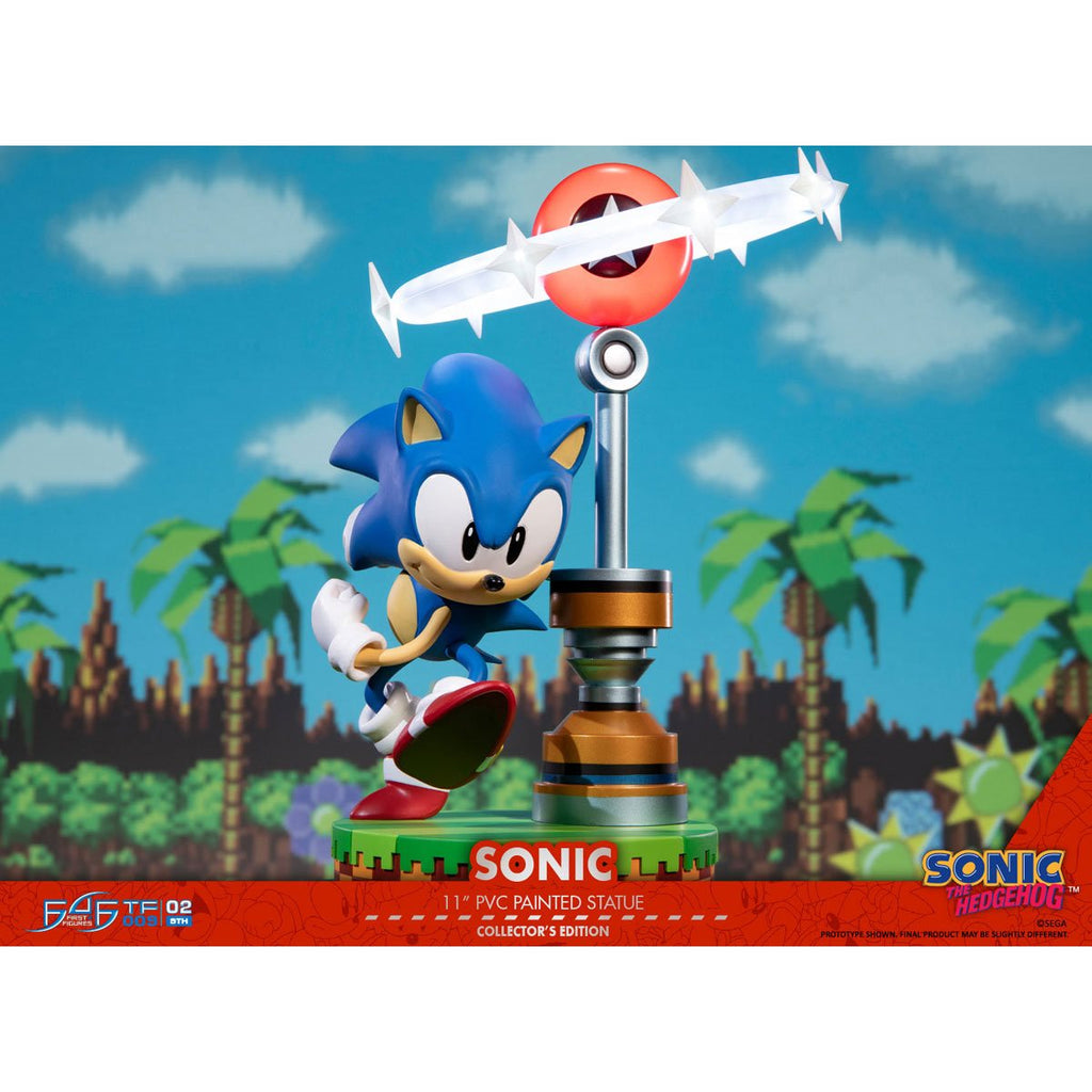 Sonic the Hedgehog Light-Up Sonic Collector's Edition 11-Inch Statue