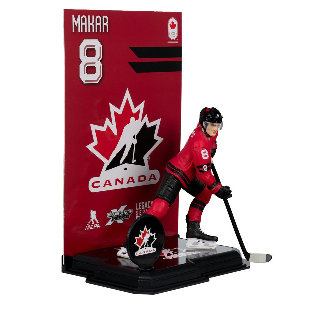 McFarlanes SportsPicks Hockey Canada Cale Makar Olympics 2026 7-Inch Scale Posed Figure