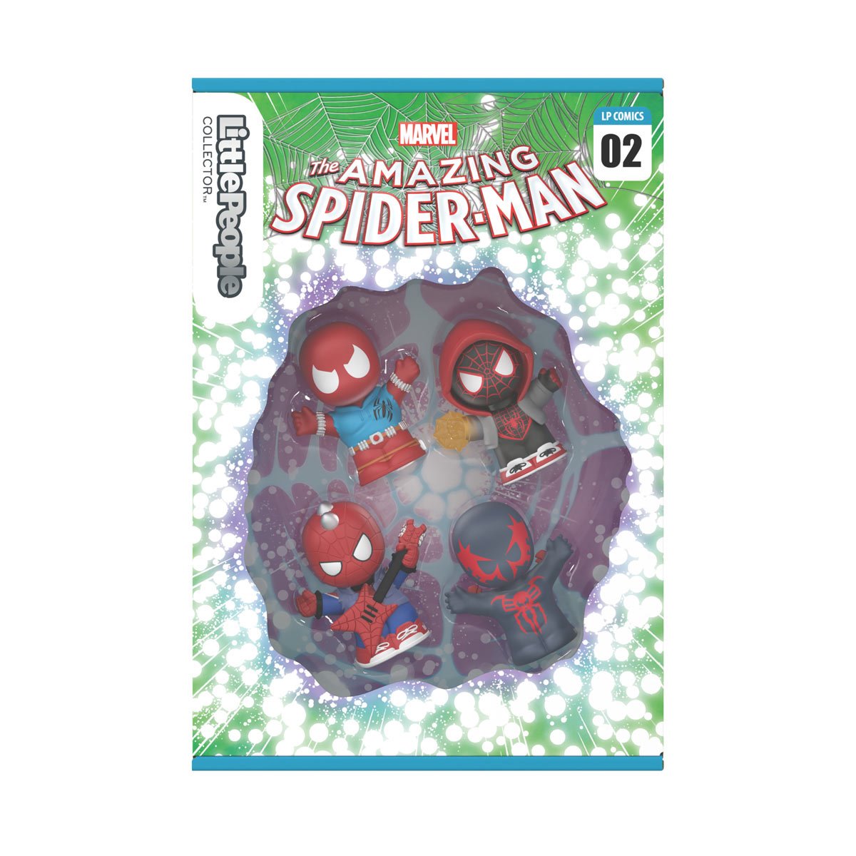 Marvel Spider-Man: Issue 2 Little People Collector Figure Set