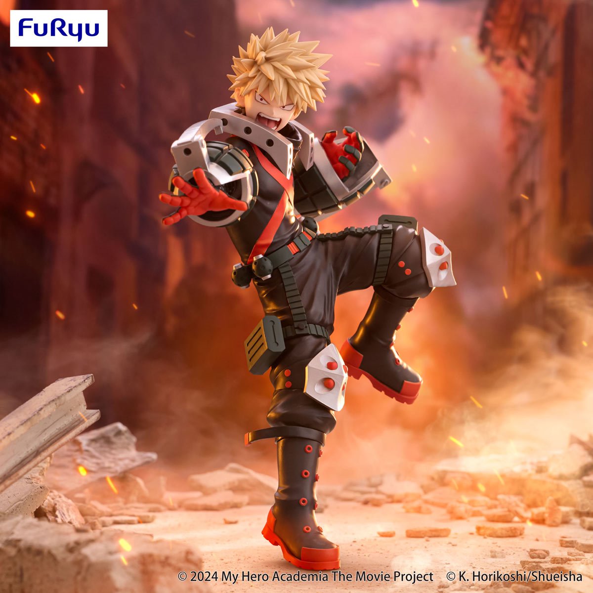 My Hero Academia: You're Next Katsuki Bakugo Trio-Try-iT Statue