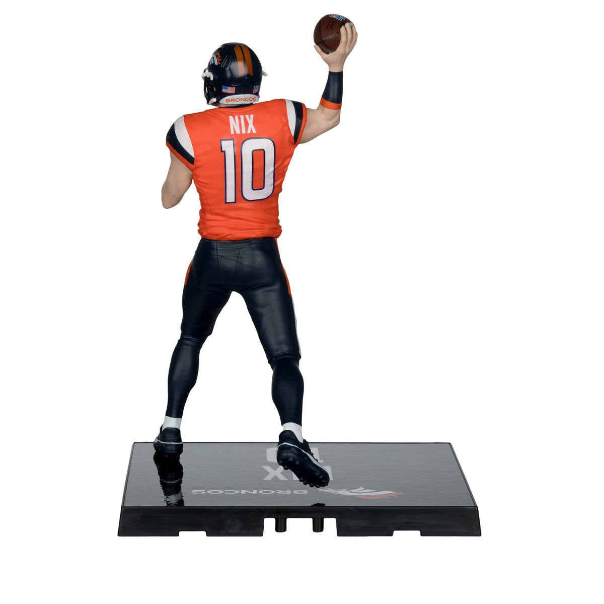 NFL SportsPicks 2025 Denver Broncos Bo Nix 7-Inch Scale Posed Figure