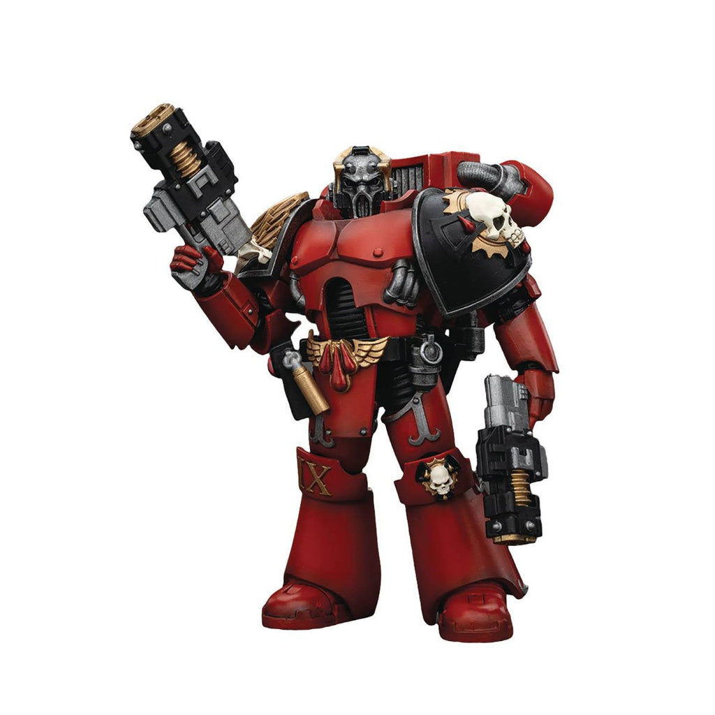 Joy Toy Warhammer Horus Heresy Blood Angels Tears Squad Arch-Erelim with Volkite Serpentas 1:18 Scale Action Figure