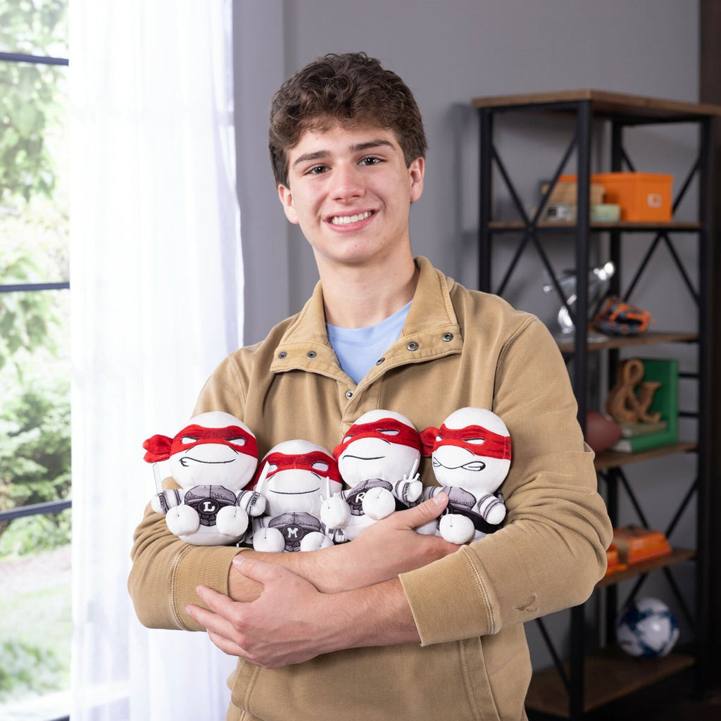 Club Mocchi Mocchi Teenage Mutant Ninja Turtles 40th Anniversary Junior Plush 4-Pack Gift Set
