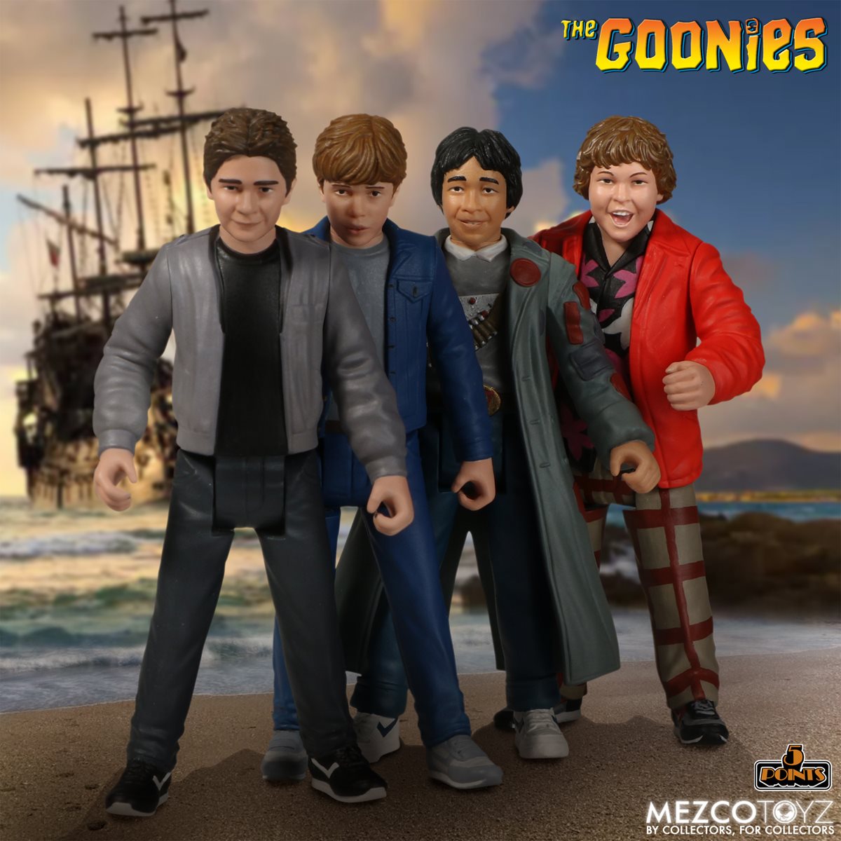 The Goonies 5 Points Assortment Set of 5