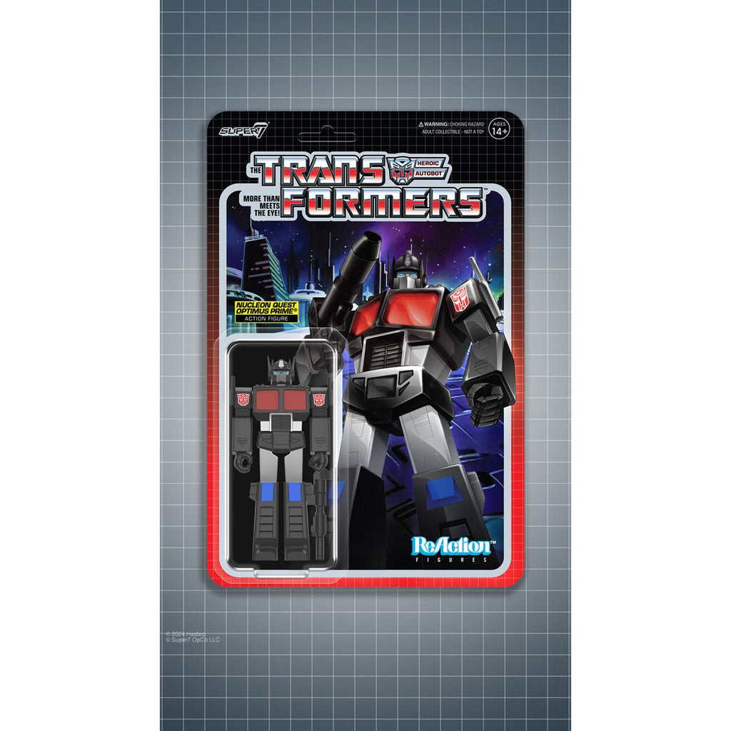 Transformers Optimus Prime (Nucleon Quest Special Mission) 3 3/4-Inch ReAction Figure