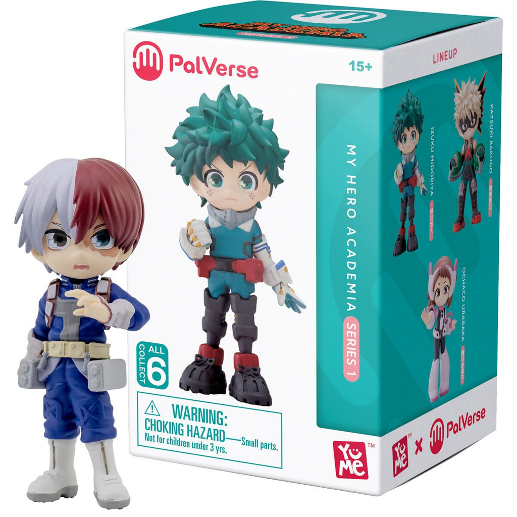 My Hero Academia PalVerse Anime Blind-Box Series 1 Mini-Figure Case of 6