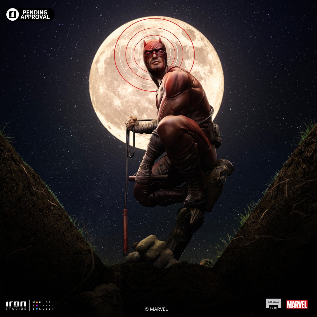 Daredevil Unleashed 1:10 Deluxe Art Scale Limited Edition Statue