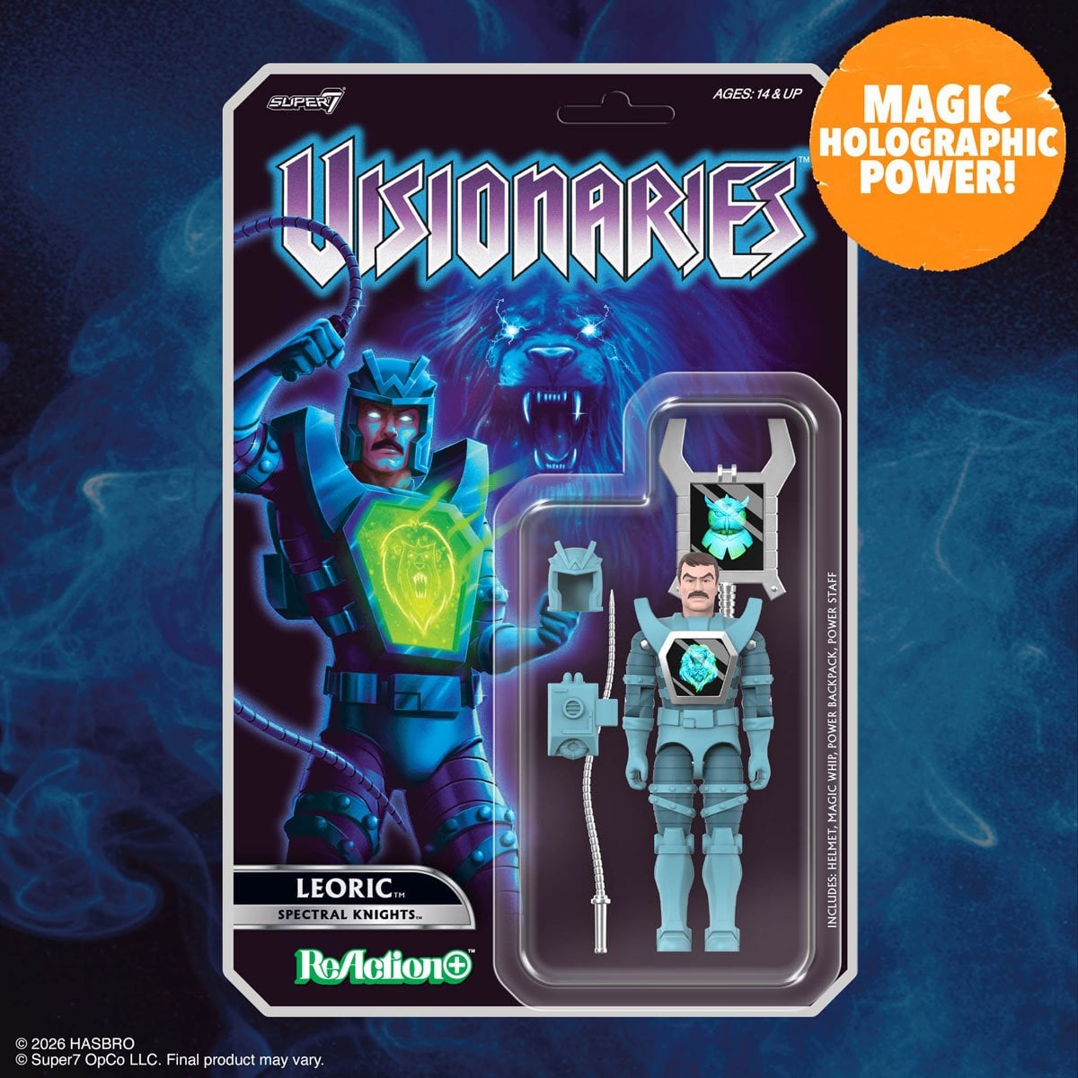 Visionaries Leoric 3 3/4-Inch ReAction+ Figure