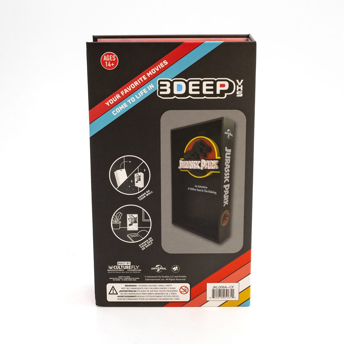 Jurassic Park 3-Deep VHS Statue