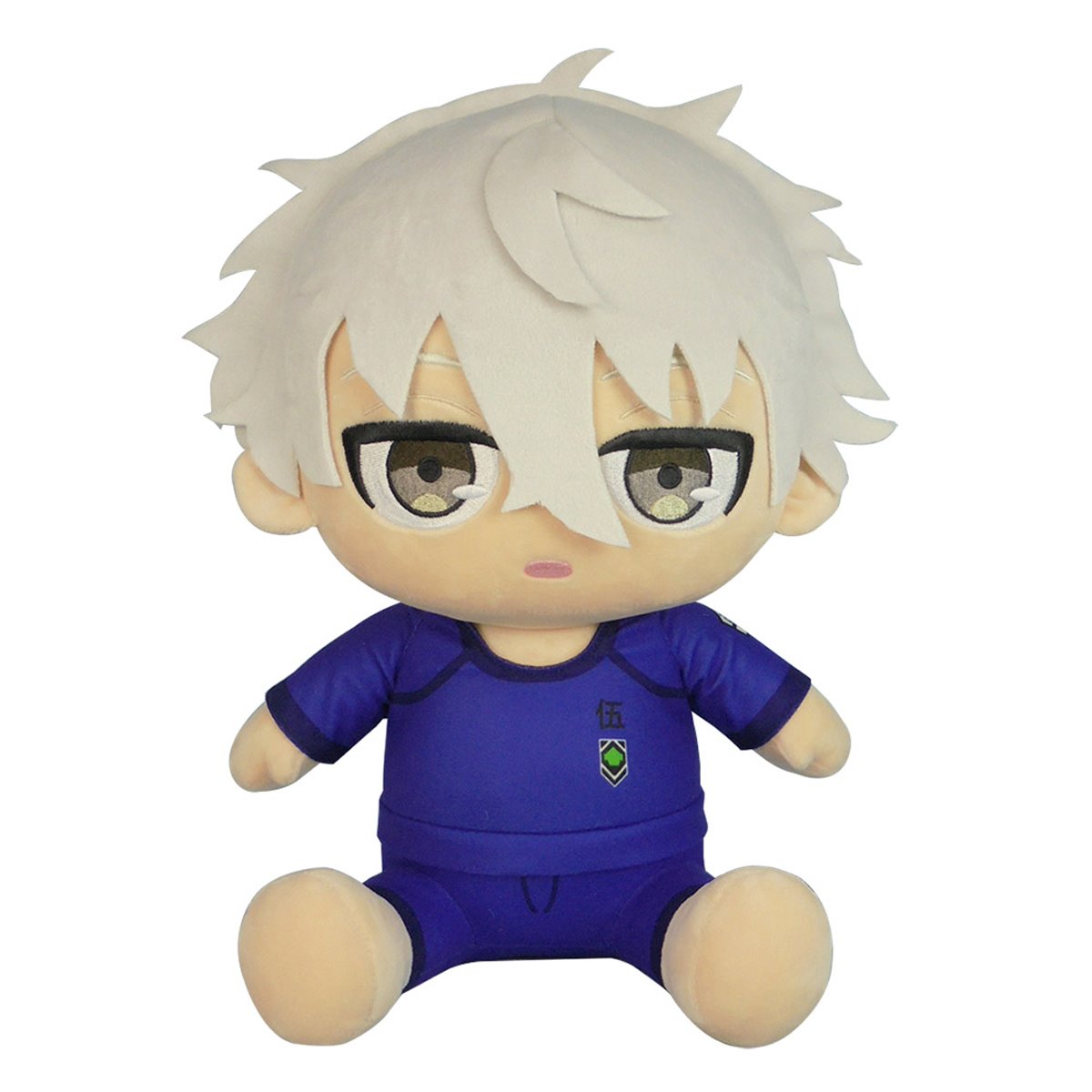Blue Lock Nagi Seishiro Sweatshirt Sitting Pose 12-Inch Plush