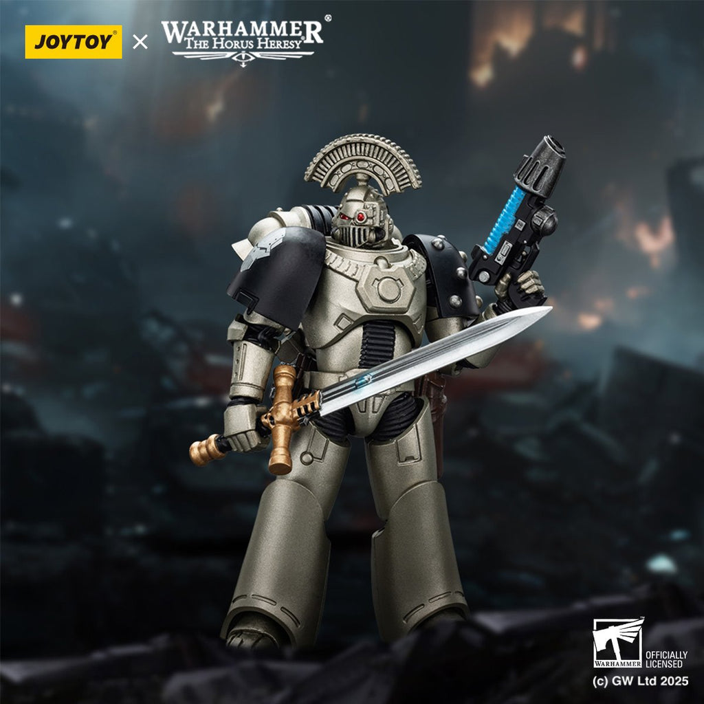 Joy Toy Warhammer The Horus Heresy Iron Warrior Tactical Sergeant with Sword 1:18 Scale Action Figure