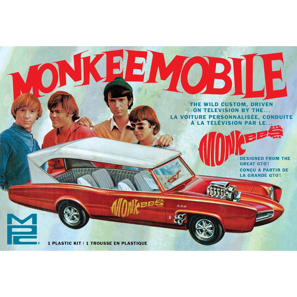 The Monkees Monkeemobile TV Car 1:25 Scale Model Kit