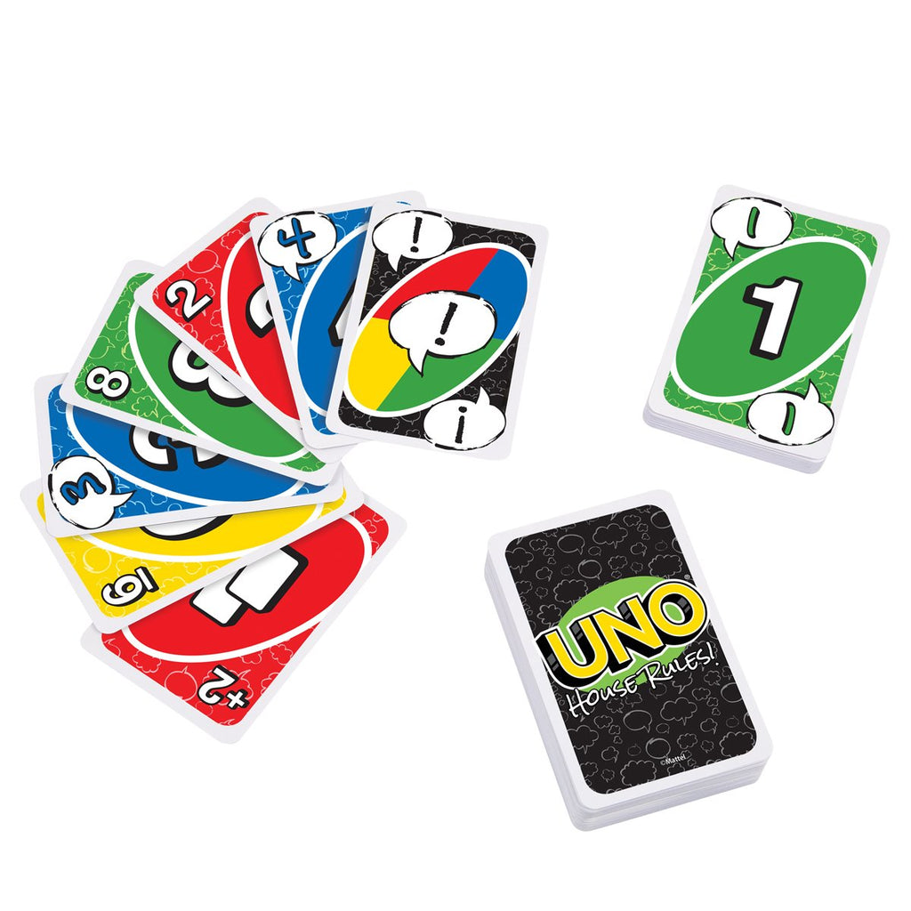 UNO House Rules Card Game