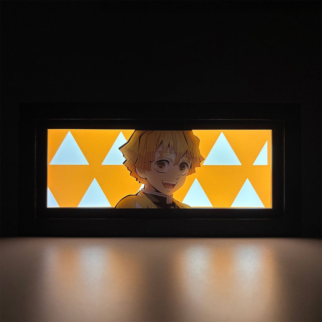 Demon Slayer Zenitsu LED Light Box
