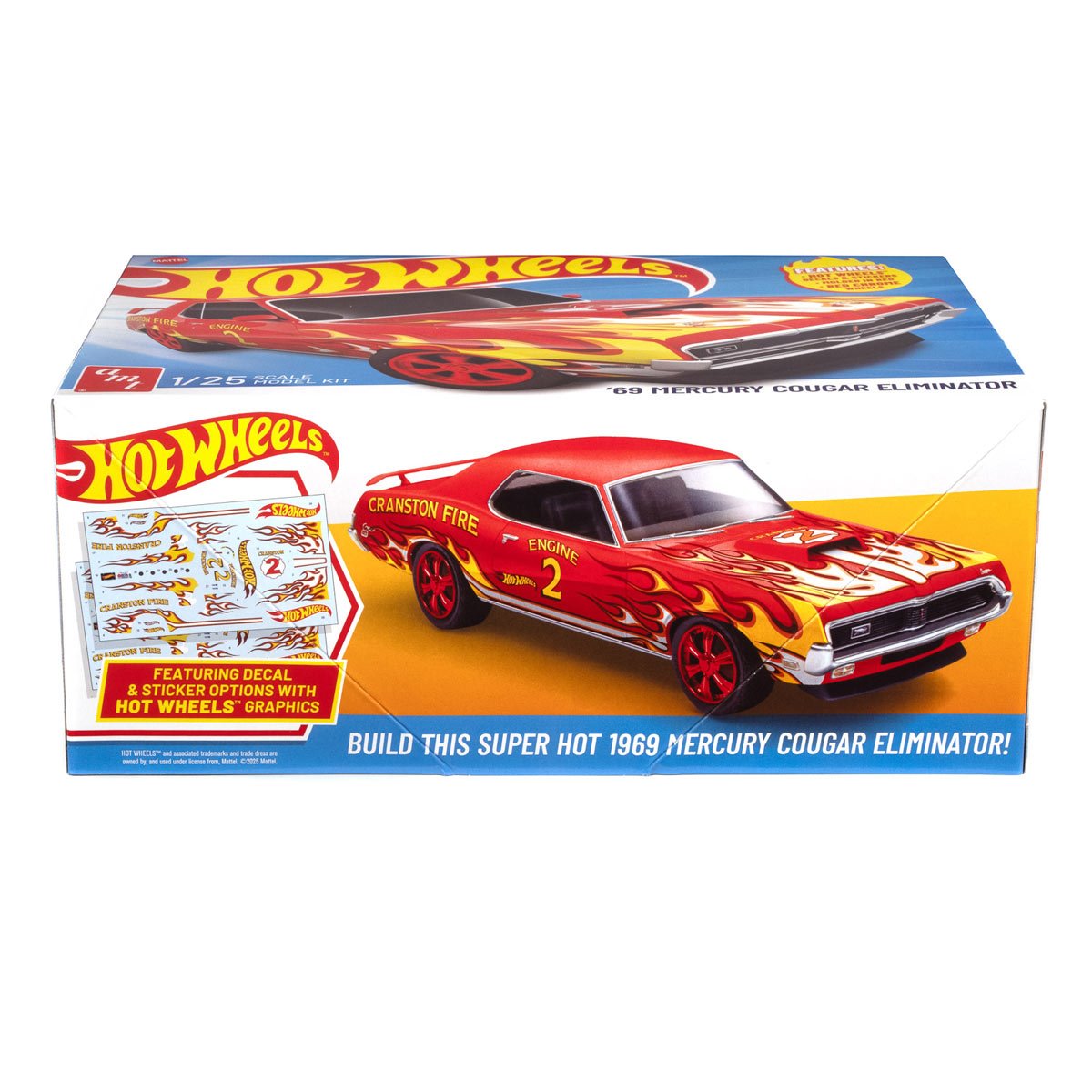 Hot Wheels 1969 Mercury Cougar Eliminator 1:25 Scale Model Kit