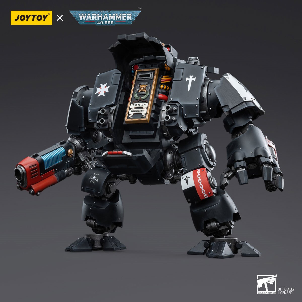 Joy Toy Warhammer 40,000 Black Templars Redemptor Dreadnought 1:18 Scale Action Figure