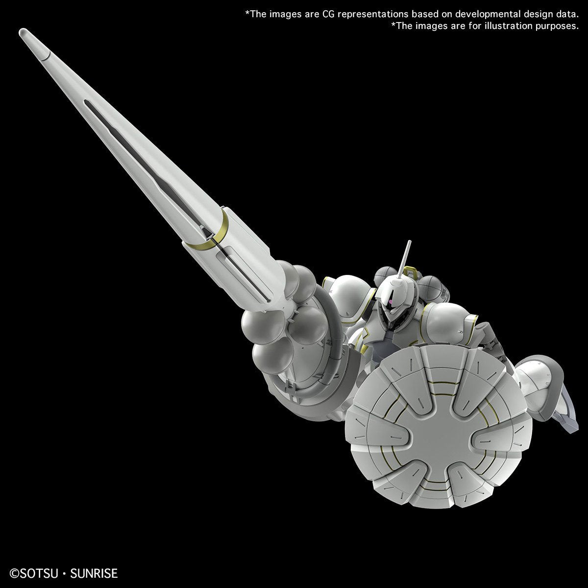 Mobile Suit Gundam GQuuuuuuX Xavier's Gyan Hakuji-Packs #7 High Grade 1:144 Scale Model Kit