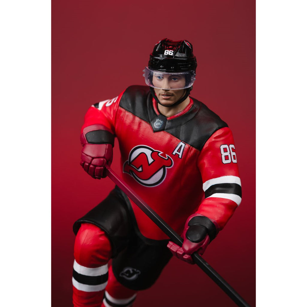 NHL SportsPicks New Jersey Devils Jack Hughes 7-Inch Posed Figure
