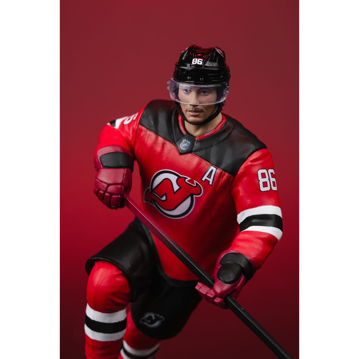 NHL SportsPicks New Jersey Devils Jack Hughes 7-Inch Posed Figure