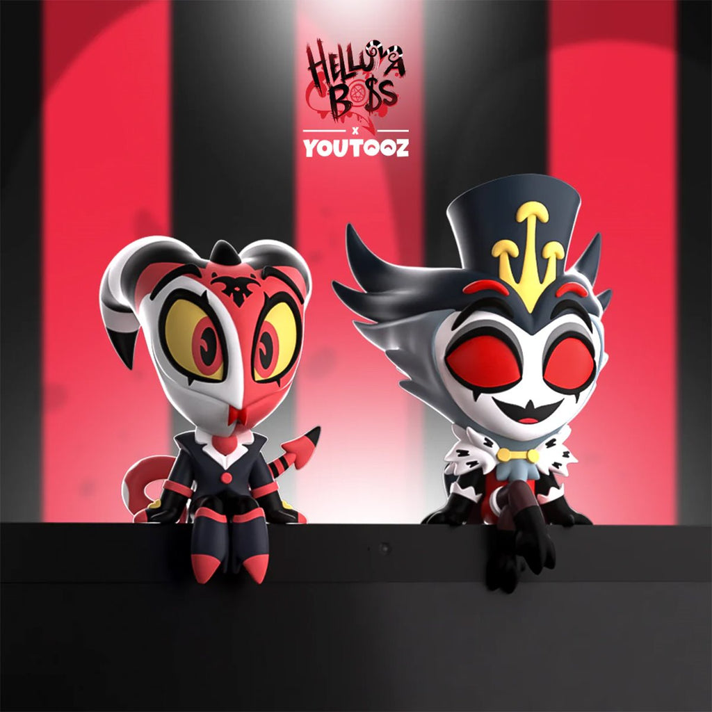 Helluva Boss Collection Blitzo & Stolas Monitor Buddiez Vinyl Figure 2-Pack #18