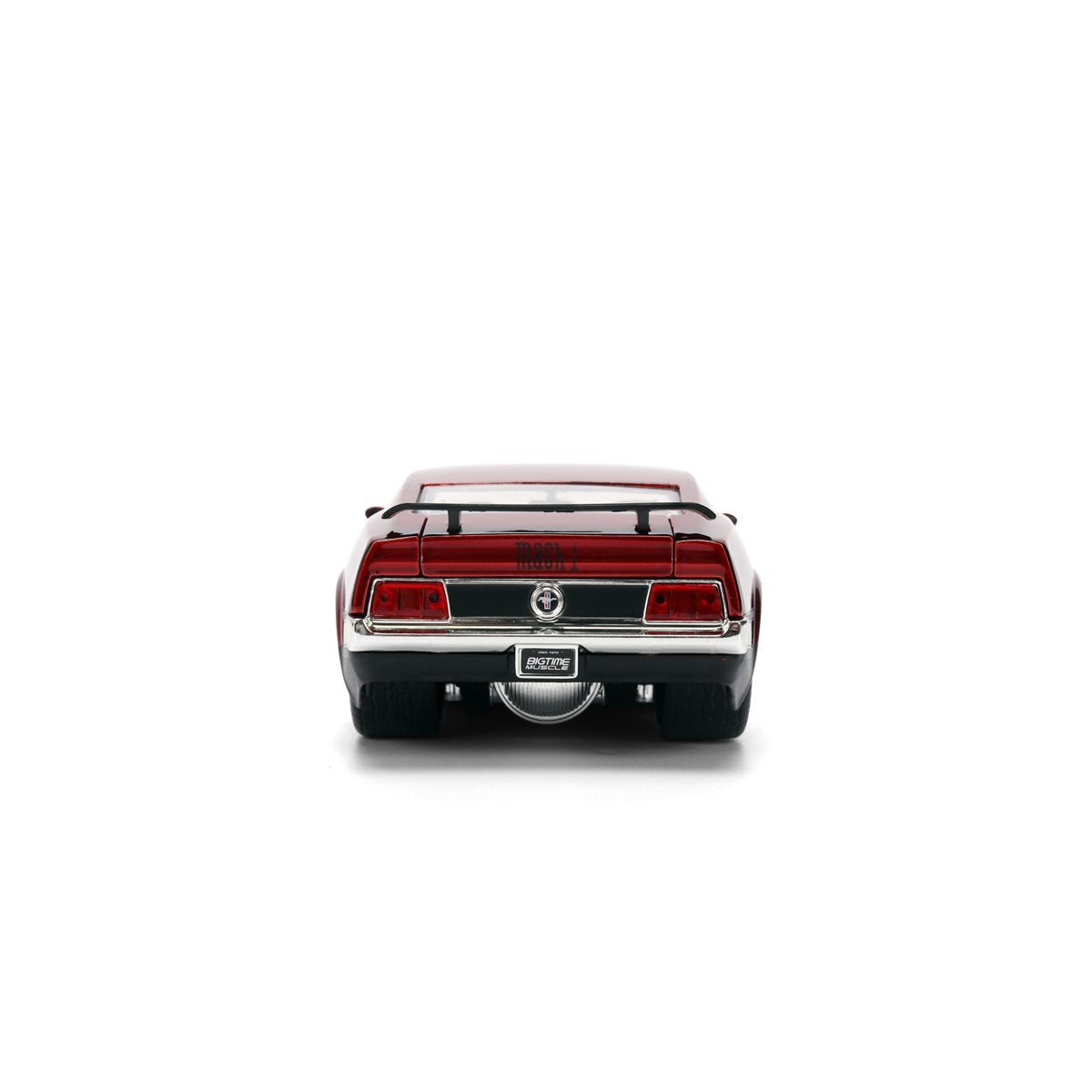 Bigtime Muscle 1973 Red Ford Mustang Mach 1 1:24 Scale Die-Cast Metal Vehicle