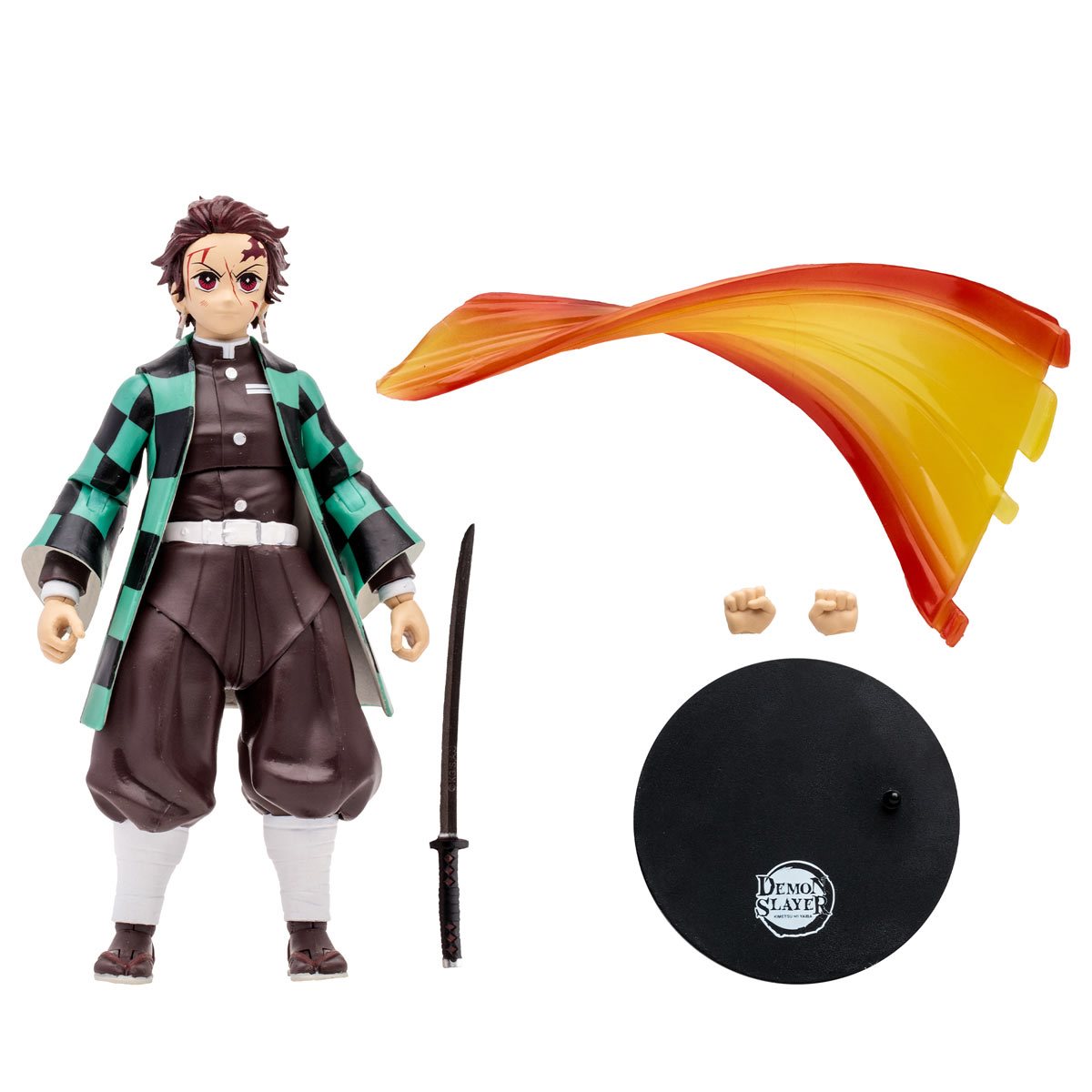 Demon Slayer Wave 3 Tanjiro Kamado Rui Battle 7-Inch Scale Action Figure